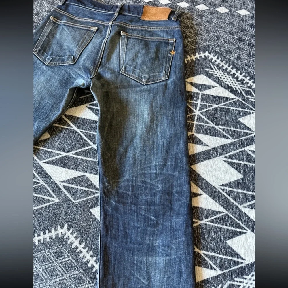 Brave Star Selvage TRUE STRAIGHT Selvage Denim Jeans Size 32 - Picture 10 of 16